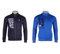 Veste de survêtement pour homme de la marque U.S. Polo Assn : Bleu roi / L