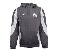 Veste de survêtement Prematch OM Anthem Woven 2023/24 - white - M S
