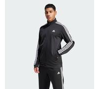 adidas Essentials Warm-Up 3-Stripes Track Jacket Veste Homme, Black/White, XL