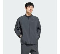ADIDAS ORIGINALS Veste mi-saison 'Tech Trefoil Essentials' gris foncé, Taille XL