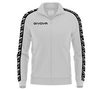 Givova Tricot Band Jacket Blanc 2XL Homme