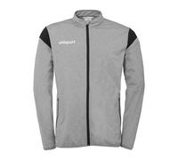 uhlsport Mixte Squad 27 Classic Jacket Veste De Sport, Gris Foncé Chiné/noir, XL EU