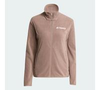 Adidas Veste polaire zippée Terrex Multi Essentials Marron XS Femme