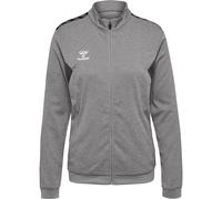 Veste de survêtement zippé polyester femme Hummel Authentic Gris M