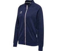 Veste de survêtement zippée en coton femme Hummel Move Grid Bleu S