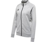 Veste de survêtement zippée en coton femme Hummel Move Grid Gris L