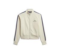 Veste de survêtement zippée femme Superdry Essential Logo Blanc M