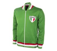 Veste de survêtement zippée Mexique 1970's Vert S Male