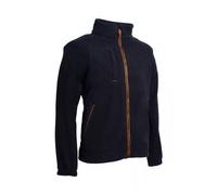 Veste de travail 100% polaire noir et orange KOALA 2XL Coverguard