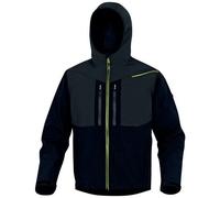 Veste de travail à capuche déperlante Softshell HORTEN 2 noir et jaune - 3XL DELTA PLUS