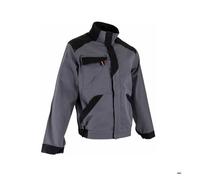 LMA Workwear Veste de travail BRASURE bicolore 100% coton Gris XXL