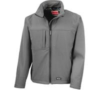 Veste de travail classique Softshell Result - Gris clair S