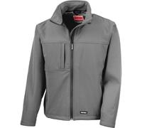 Veste de travail classique Softshell Result Gris Clair XXL