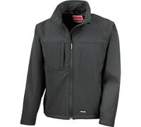 Result Veste Classique Soft Shell R121a pour Homme Large Noir
