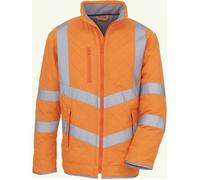 Veste de travail haute visibilité déperlante hiver Yoko Kensington - Orange XXXL
