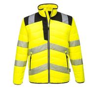 Portwest PW3 Hi-Vis Baffle, Couleur: Jaune/Noir, Taille: S, PW371YBRS