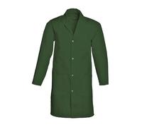 Veste de Travail Homme Type Blouse Bleu de Protection résistant Confortable Manches Longues Boutons Pressions (FR/ES, Alpha/Lettres, 3TG, Taille Normale, Taille Normale, Vert)