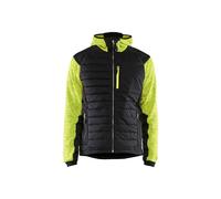 Veste de travail hybride avec rembourrage thermo Blaklader Jaune / Noir S