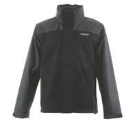 Veste de travail imperméable DeWalt Storm noire / grise taille L