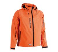 Veste de travail imperméable Herock Poseidon orange taille XL