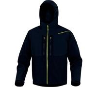 VESTE SOFTSHELL NOIRE POLYESTER 3 COUCHES LAMINÉES DELTA PLUS - HOR2LNJ 58/60 (2XL)
