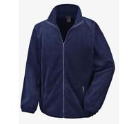 Veste de travail Polaire grand zip Essentiel RESULT Bleu Marine S