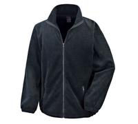 Veste de travail Polaire grand zip Essentiel RESULT Noir 3XL