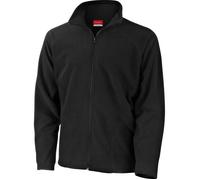 Veste de travail polaire légère Micron Result - Noir - Homme XXL