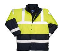 Veste De Travail Portwest S466 HiVis Contrast Imperméable Coupe-Vent Sécurité