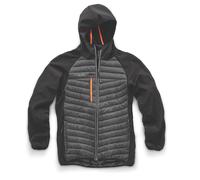 Veste Thermo Scruffs Trade Noire En Nylon Résistant Avec Rembourrage Insatherm