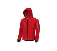 Veste de travail Soft Shell respirante et déperlante - U-POWER - METROPOLIS Red Magma - DW024RM XL