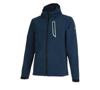 VESTE SOFTSHELL DIADORA BLEU 3 POCHES AVEC CAPUCHE SAIL - 15963260064