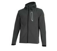 Veste de travail softshell coupe vent stretch à capuche Diadora SAIL Gris S