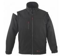 Veste de travail softshell Coverguard Yang 2 en 1 Noir L