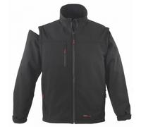 Veste de travail softshell Coverguard Yang 2 en 1 Noir M