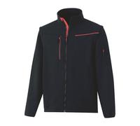 Veste de travail Softshell Soccia Delta Plus noir taille 3XL