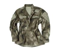 Veste de treillis US Acu Poco Mil-Tec - Camouflage digital ATACS - Veste de combat tactique - Vert - Homme L