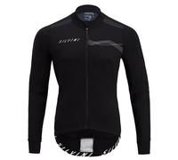 Veste de vélo Silvini Ghisallo pour homme - Membrane coupe-vent et imperméable - Noir/blanc L