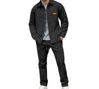 Veste de vol tendance automne-hiver, respirante et décontractée pour un sty | Ensemble Veste Pantalon Jean Homme Costume Ado Kimono Courte Boxe Bapteme Set Baptême Aid Nouvelle Lendemain