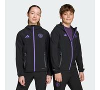 Veste de voyage Manchester United Tiro 25 Competition Vis Tech Black / Purple Rush 11-12A