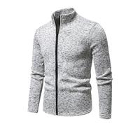 Veste décontractée à Fermeture éclair pour Homme Automne/Hiver 2024 Châle Cardigan Hommes