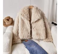 Veste décontractée élégante et douce pour adolescente, avec col et 3 boutons cachés. Convient pour les occasions d'automne/hiver comme l'école, les rassemblements, la promenade, les déplacements. Peut