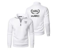 Veste Décontractée pour Homme Ra.lly Racing Enthusiast, Thin Classique Décontracté Casual, de transition pour les sports voy.age en plein air, Militaire(White,S)