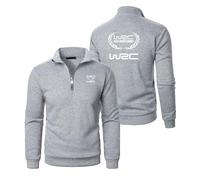 Veste Décontractée pour Homme Ra.lly Racing Enthusiast, Thin Classique Décontracté Casual, de transition pour les sports voy.age en plein air, Militaire(Grey,XXL)