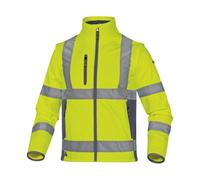 VESTE DELTA PLUS 'SOFTSHELL' POLYESTER / ELASTHANNE 3 COUCHES LAMINÉES JAUNE MOONLIGHT2 - MOON2JG0 60/62 (3XL)