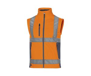 VESTE DELTA PLUS 'SOFTSHELL' POLYESTER / ELASTHANNE 3 COUCHES LAMINÉES ORANGE MOONLIGHT2 - MOON2OG0 48/50 (M)