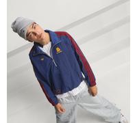 Veste demi-zip AS ROMA Terrace Icons Dark Blue / Crew Yellow M