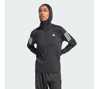 adidas - Women's Own the Run Half-Zip - T-shirt de running - XXS - black