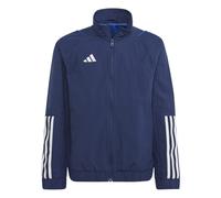 Veste d'entraînement Adidas garçon Tiro 23 Competition Presentation, bleu, DE152
