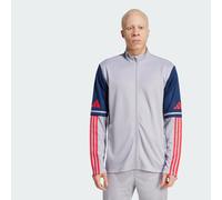 ADIDAS PERFORMANCE Veste outdoor 'Squadra 25' bleu marine / taupe / rouge orangé, Taille S